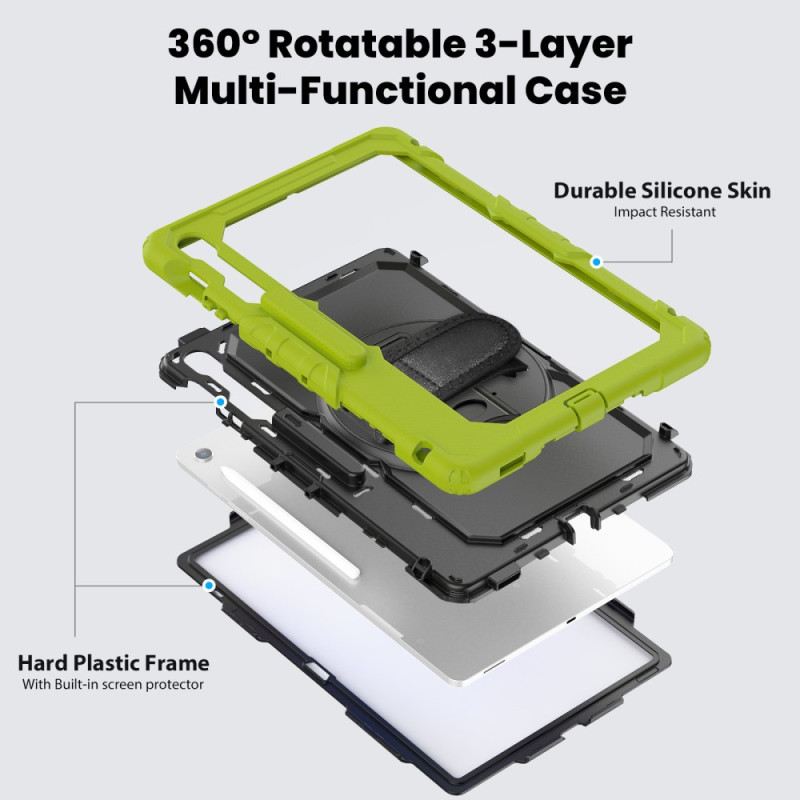 Tok Samsung Galaxy Tab S10 Fe Plus Ultra Ellenálló Vállpánttal