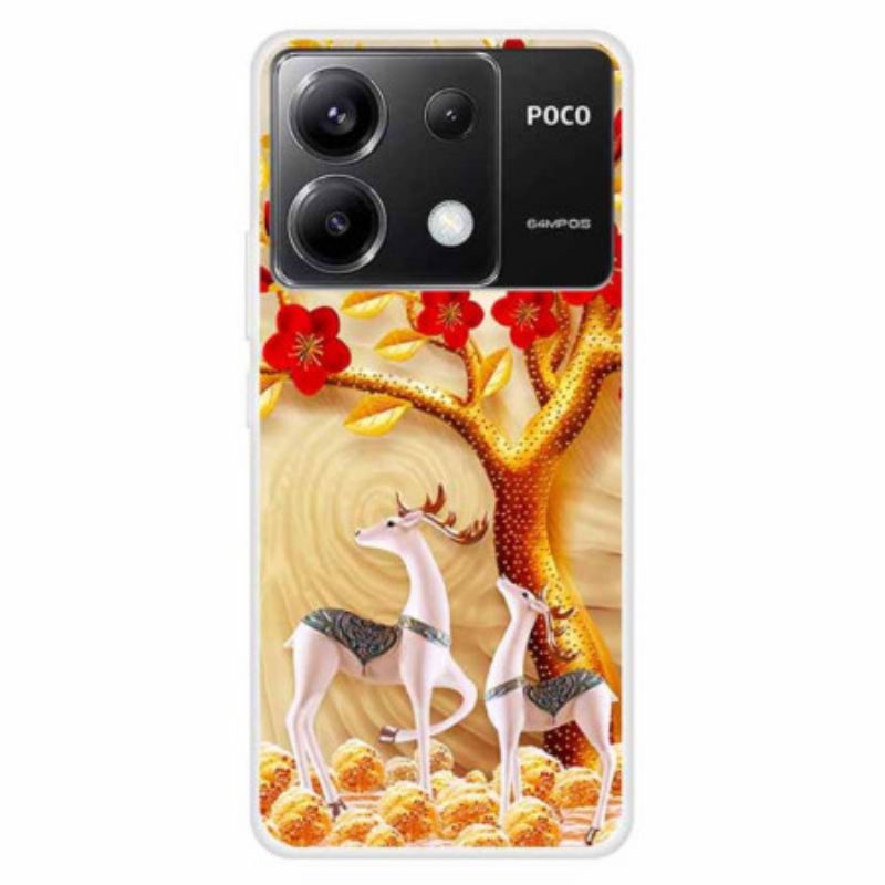 Tok Poco X6 5g Sika Szarvas Minta