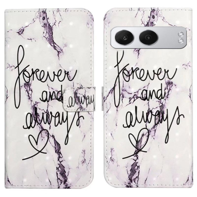 Bőrtok Oneplus Nord 4 3d Minta