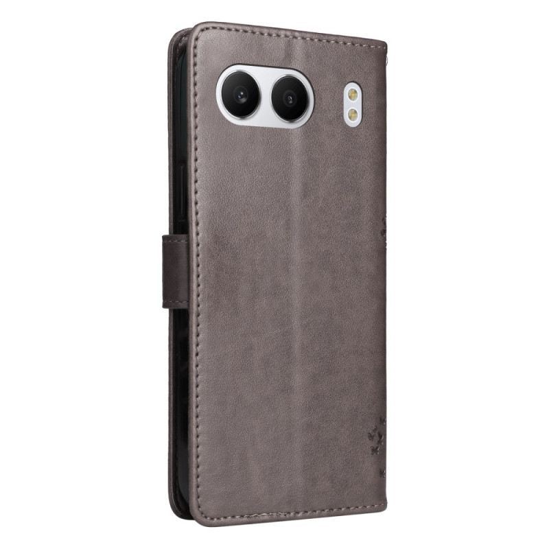 Bőrtok Oneplus Nord 4 Fa És Macska