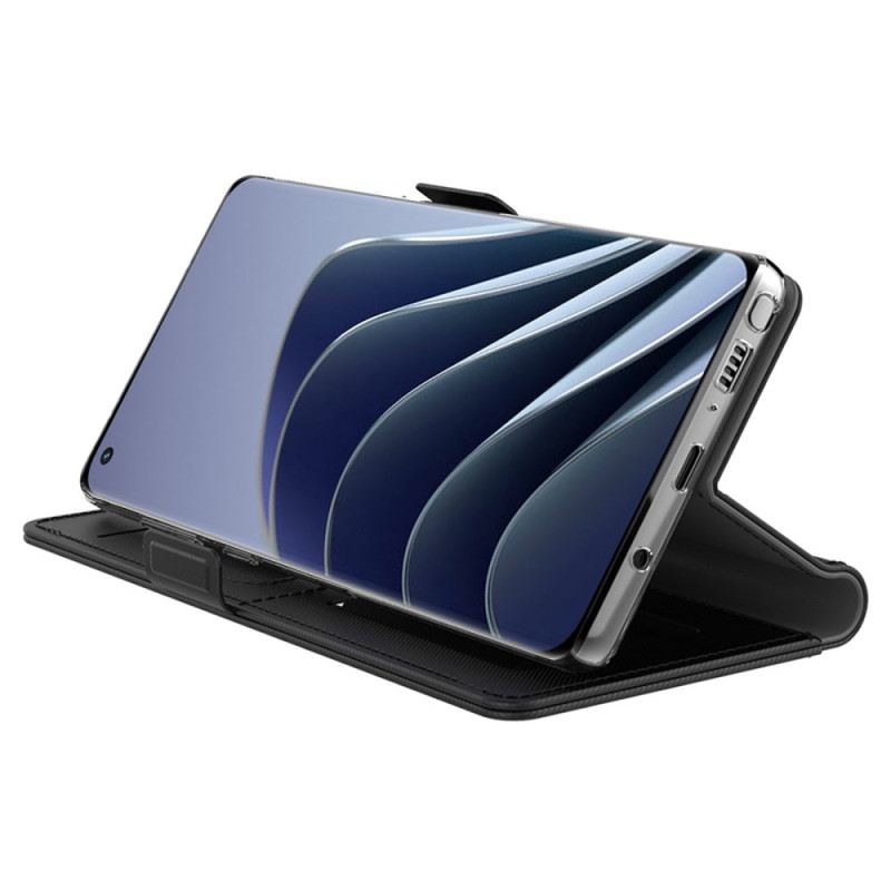 Bőrtok Oneplus Nord 4 Kártyatartó Tükörrel