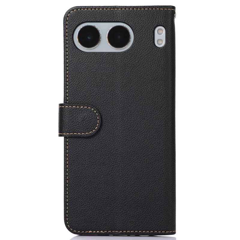 Bőrtok Oneplus Nord 4 Kétszínű Khazneh