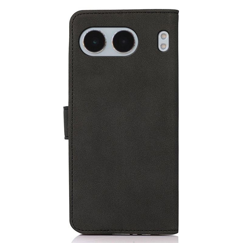 Bőrtok Oneplus Nord 4 Khazneh Velúr Hatású