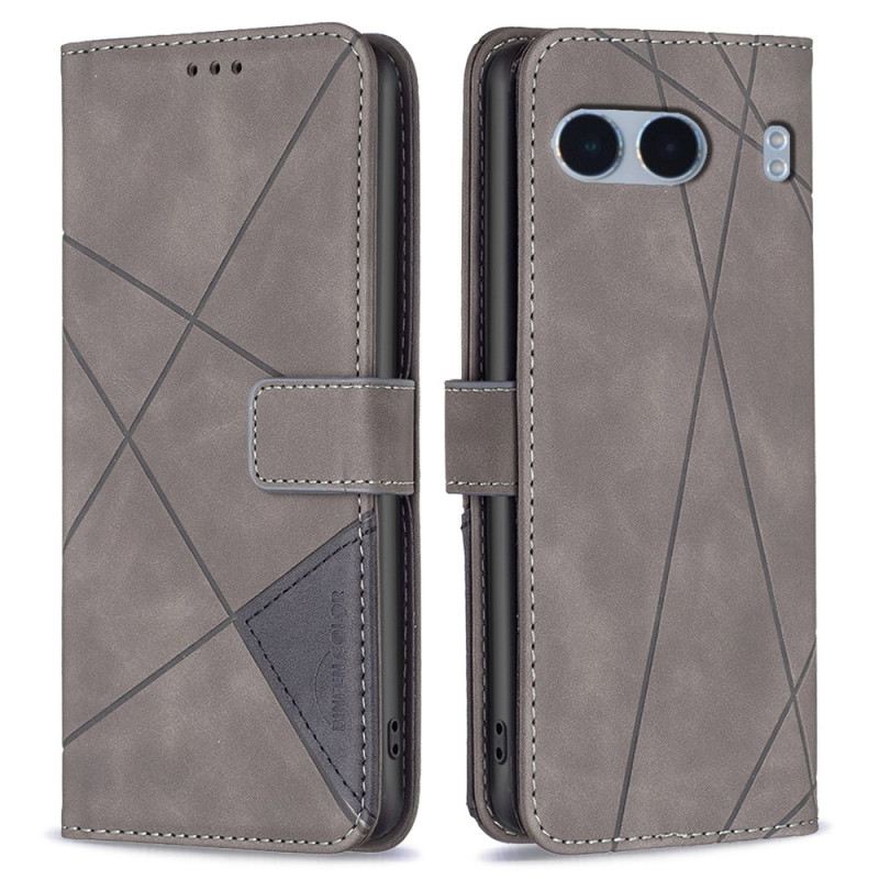 Bőrtok Oneplus Nord 4 Mintás Binfen Color