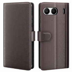 Bőrtok Oneplus Nord 4 Valódi Bőr