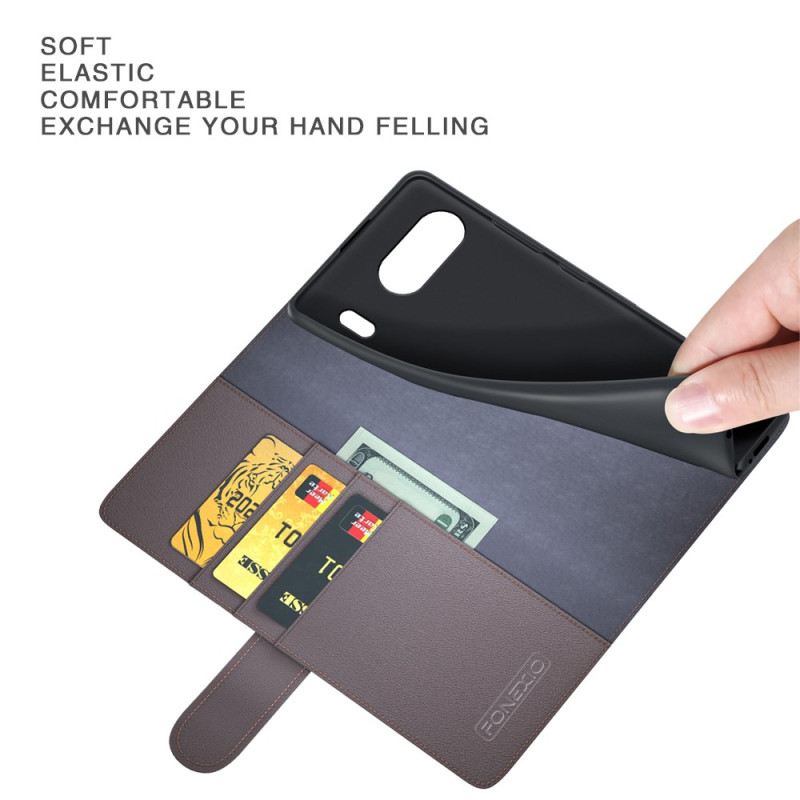 Bőrtok Oneplus Nord 4 Valódi Bőr