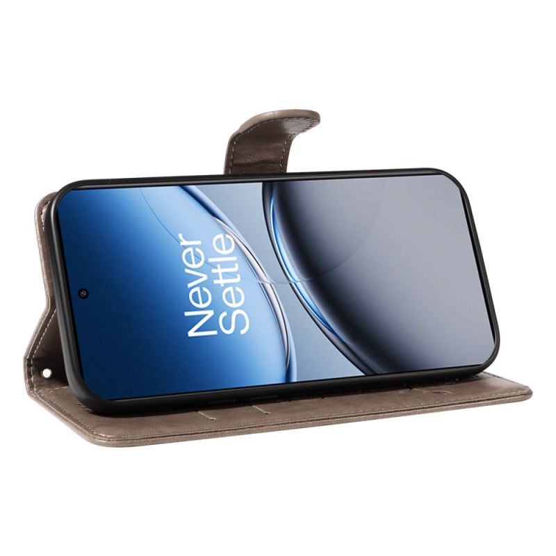 Bőrtok Oneplus Nord 4 Virágminta