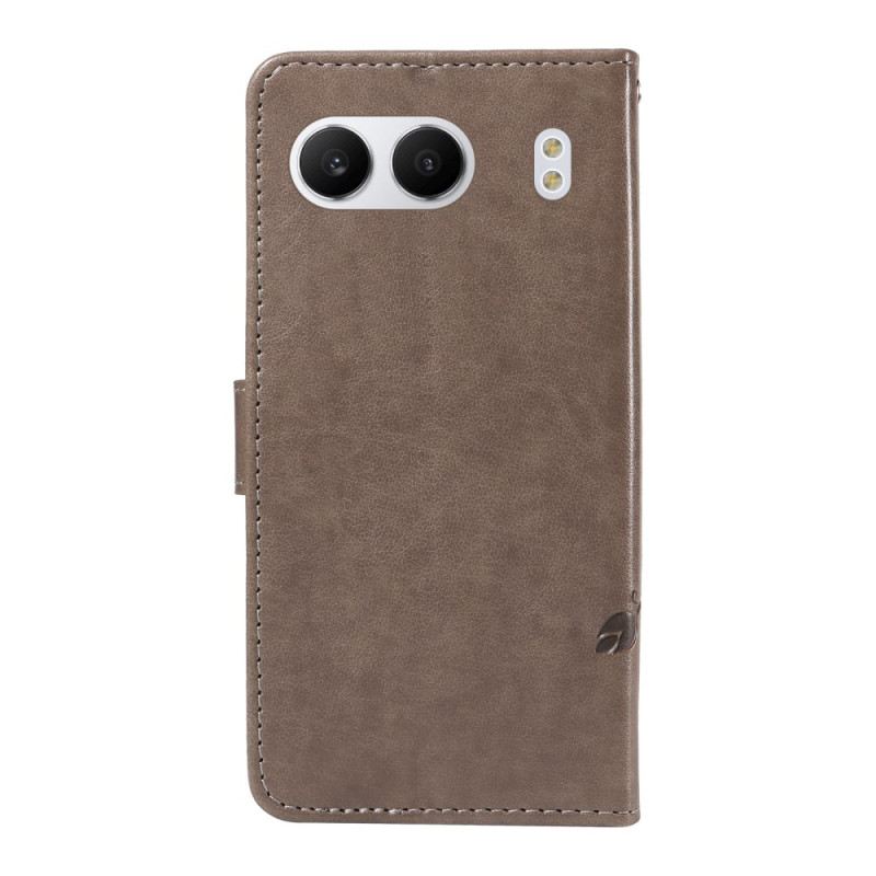 Bőrtok Oneplus Nord 4 Virágminta