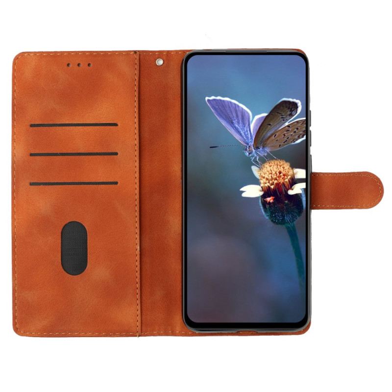 Bőrtok Oneplus Nord 4 Virágmintás