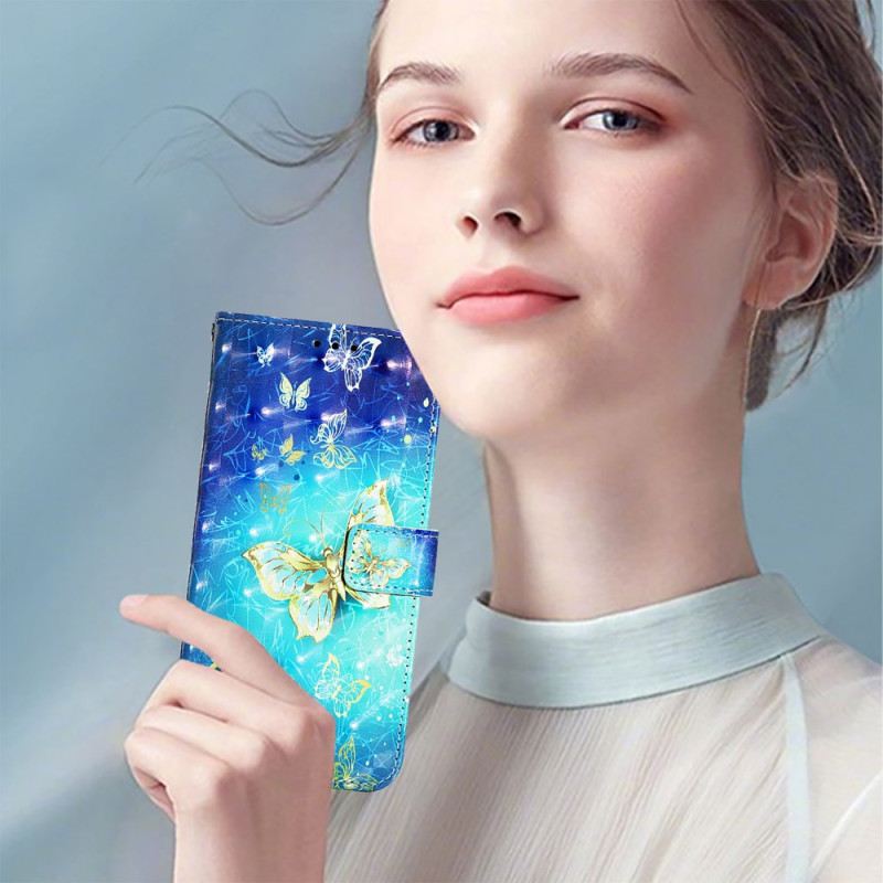 Fliptok Oneplus Nord 4 Arany Pillangók