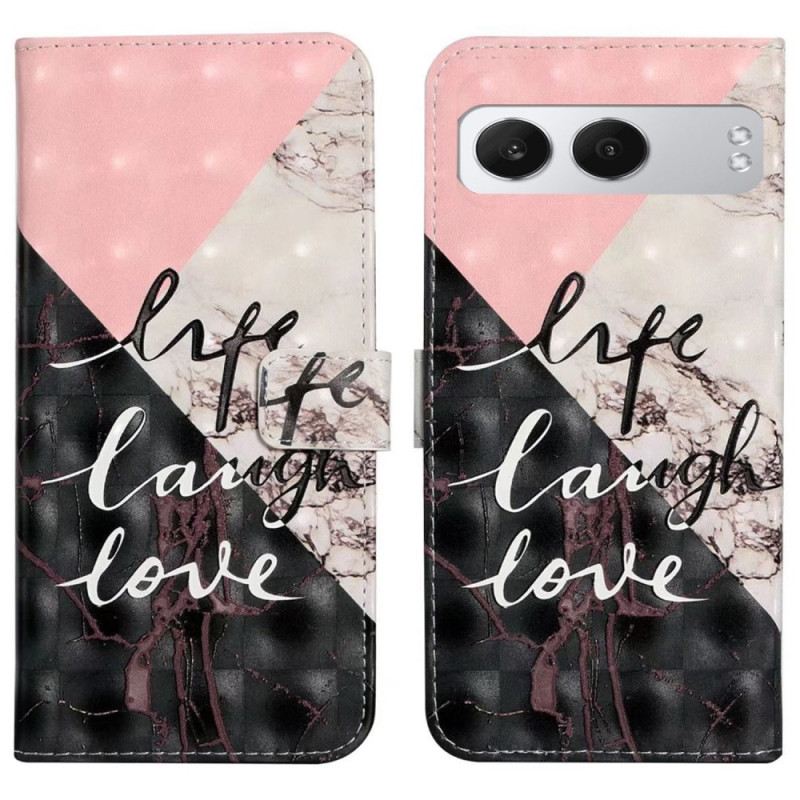 Kinyitható Bőrtok Oneplus Nord 4 3d Márvány