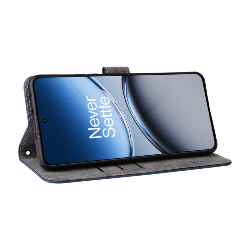 Kinyitható Bőrtok Oneplus Nord 4 Bőrhatású Rfid-blokkoló