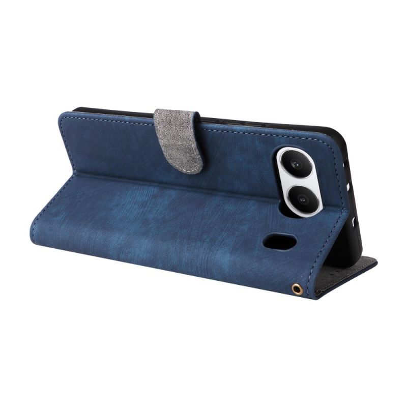 Kinyitható Bőrtok Oneplus Nord 4 Bőrhatású Rfid-blokkoló