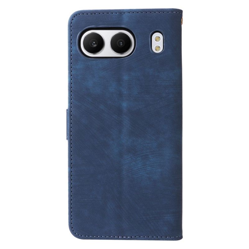 Kinyitható Bőrtok Oneplus Nord 4 Bőrhatású Rfid-blokkoló