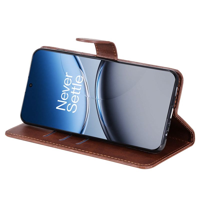 Kinyitható Bőrtok Oneplus Nord 4 Cipzáras Pénztárca