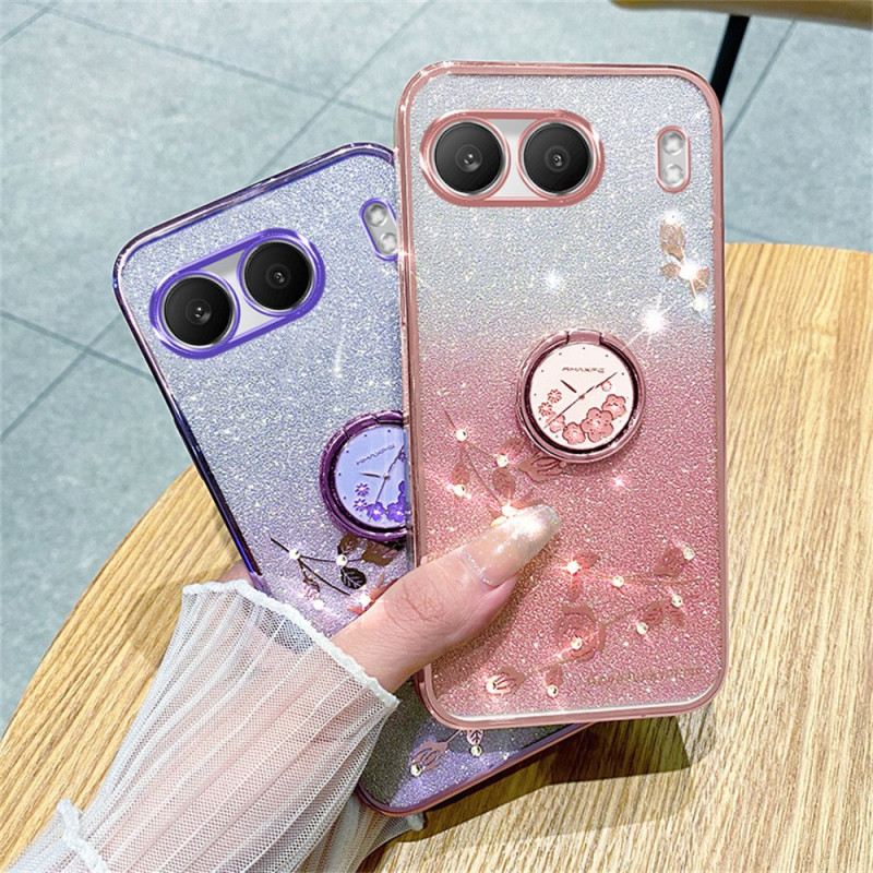 Tok Oneplus Nord 4 Kadem Flitteres És Strasszos Gyűrűtartó