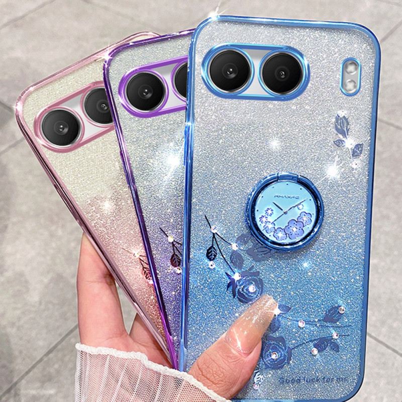 Tok Oneplus Nord 4 Kadem Flitteres És Strasszos Gyűrűtartó