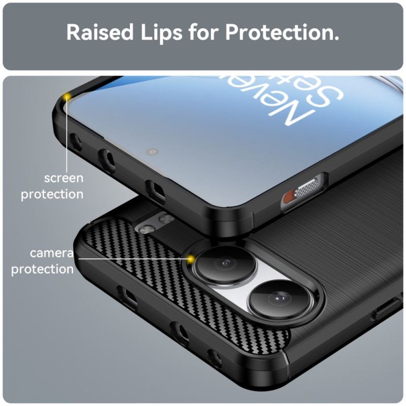 Tok Oneplus Nord 4 Szálcsiszolt Szénszálas