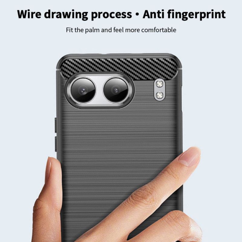 Tok Oneplus Nord 4 Szálcsiszolt Szénszálas