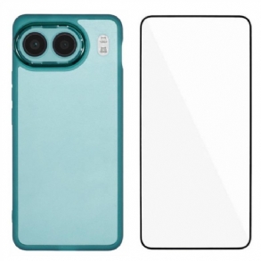 Tok Oneplus Nord 4 Színezett Edzett Üveg Képernyővédő Fóliával