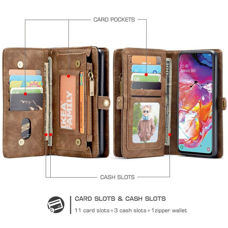 Telefontok Samsung Galaxy A70 Levehető Caseme