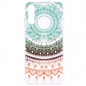 Tok Samsung Galaxy A70 Vintage Színes Mandala Zökkenőmentes