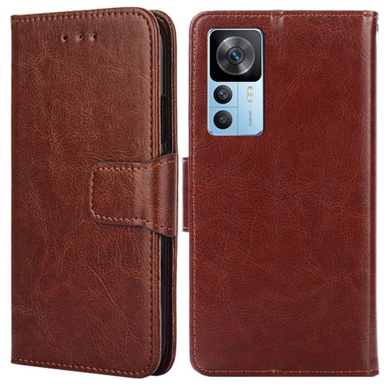 Fliptok Xiaomi 12T / 12T Pro Vintage Műbőr