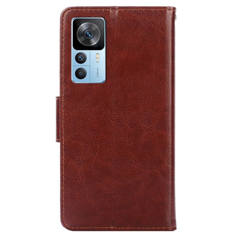 Fliptok Xiaomi 12T / 12T Pro Vintage Műbőr