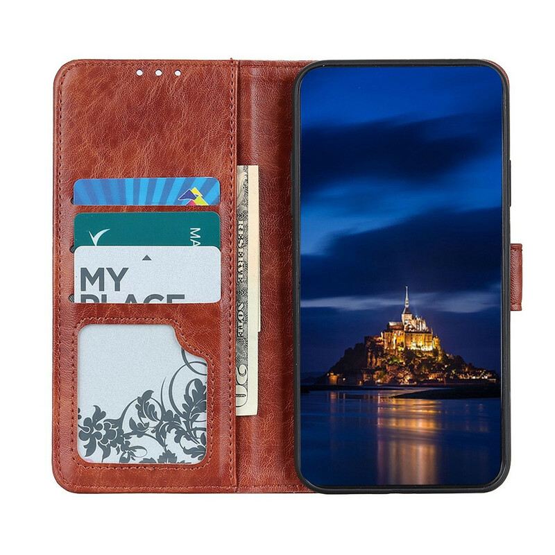 Fliptok Poco M3 Texturált Műbőr