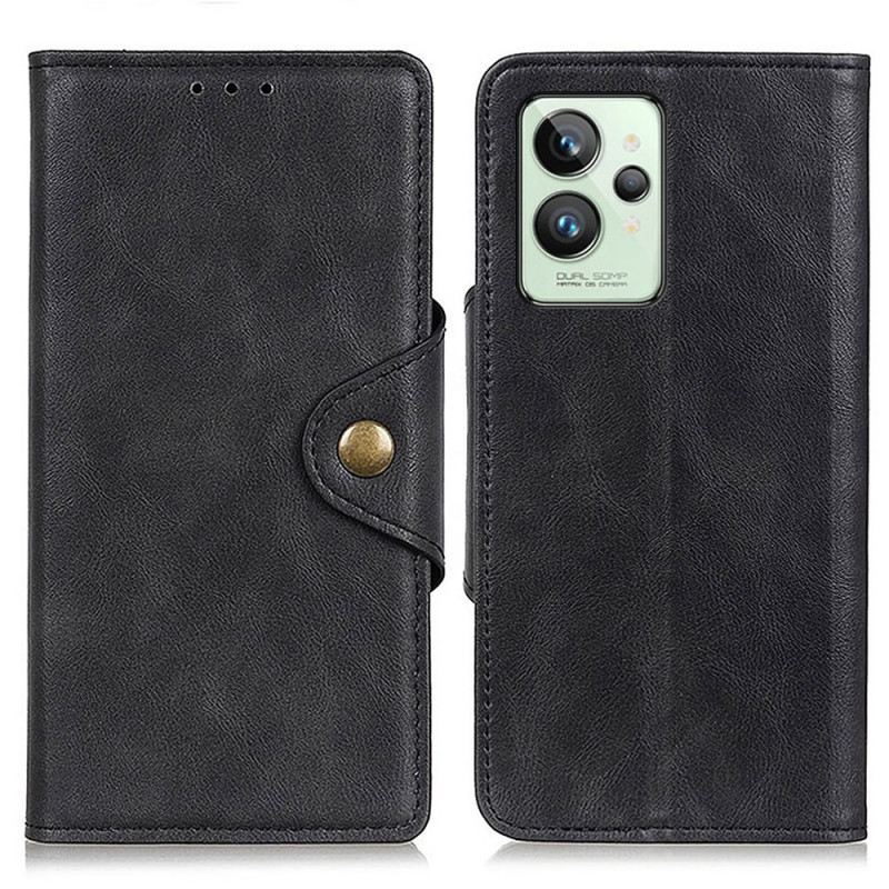 Kinyitható Tokok Realme GT2 Pro Műbőr Gomb