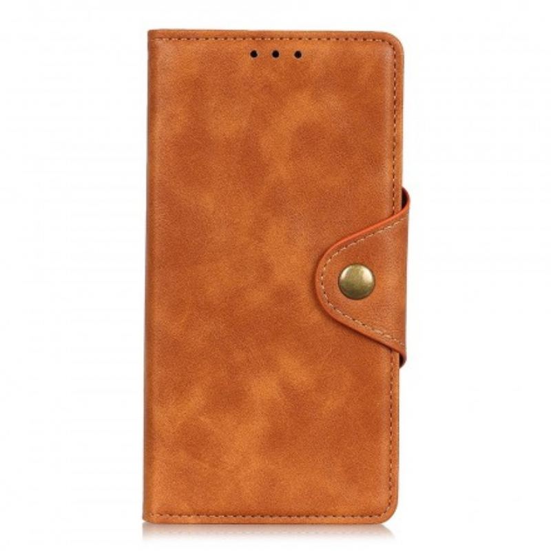 Fliptok / Bőrtok Samsung Galaxy A50 Műbőr Vintage Gomb