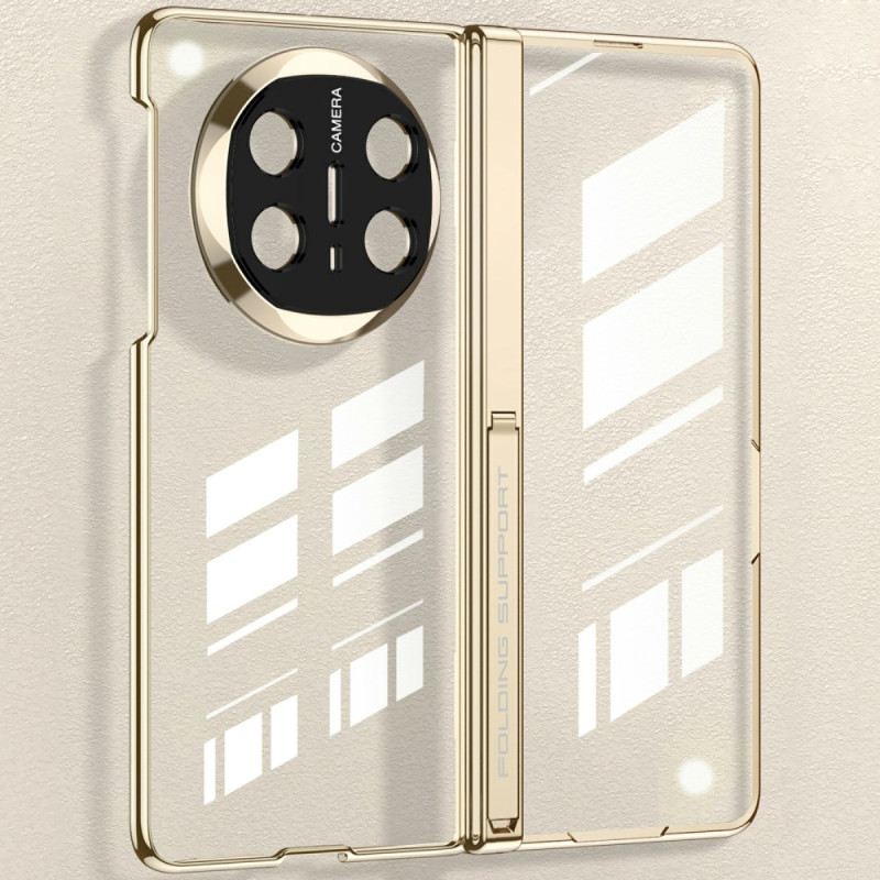 Tok Huawei Mate X6 Átlátszó Zsanérral És Edzett Üveggel