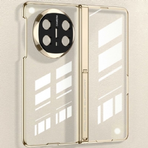 Tok Huawei Mate X6 Átlátszó Zsanérral És Edzett Üveggel