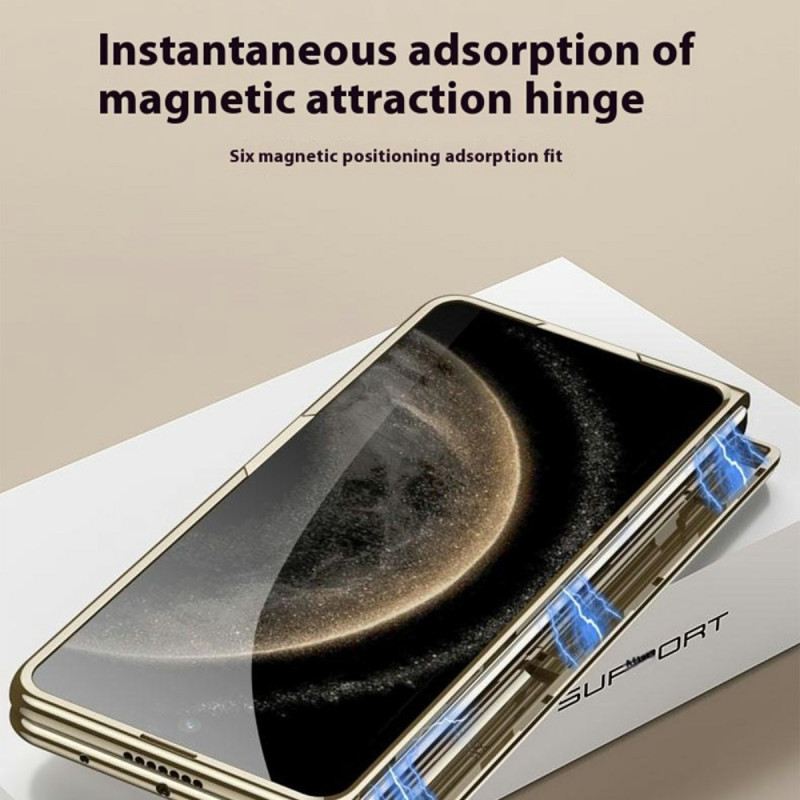 Tok Huawei Mate X6 Átlátszó Zsanérral És Edzett Üveggel