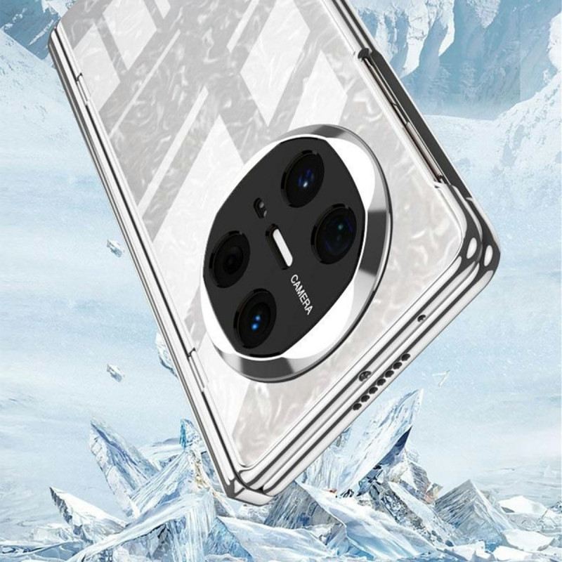 Tok Huawei Mate X6 Átlátszó Zsanérral És Edzett Üveggel