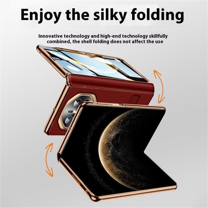 Tok Huawei Mate X6 Texturált Műbőr Képernyővédővel