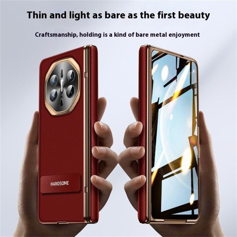 Tok Huawei Mate X6 Texturált Műbőr Képernyővédővel