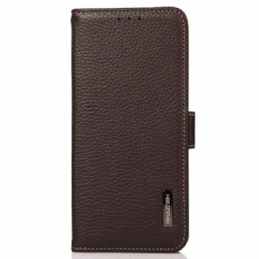 Fliptok Xiaomi Redmi Note 12 Pro Plus Licsi Bőr Khazneh Rfid