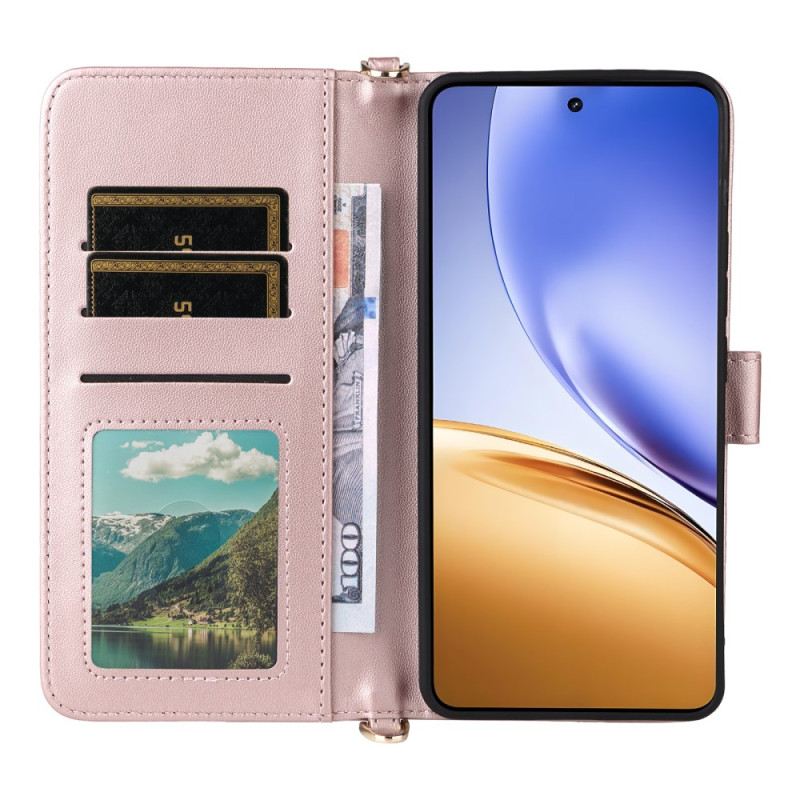 Bőrtok Realme 14t 5g Pánt És Vállpánt