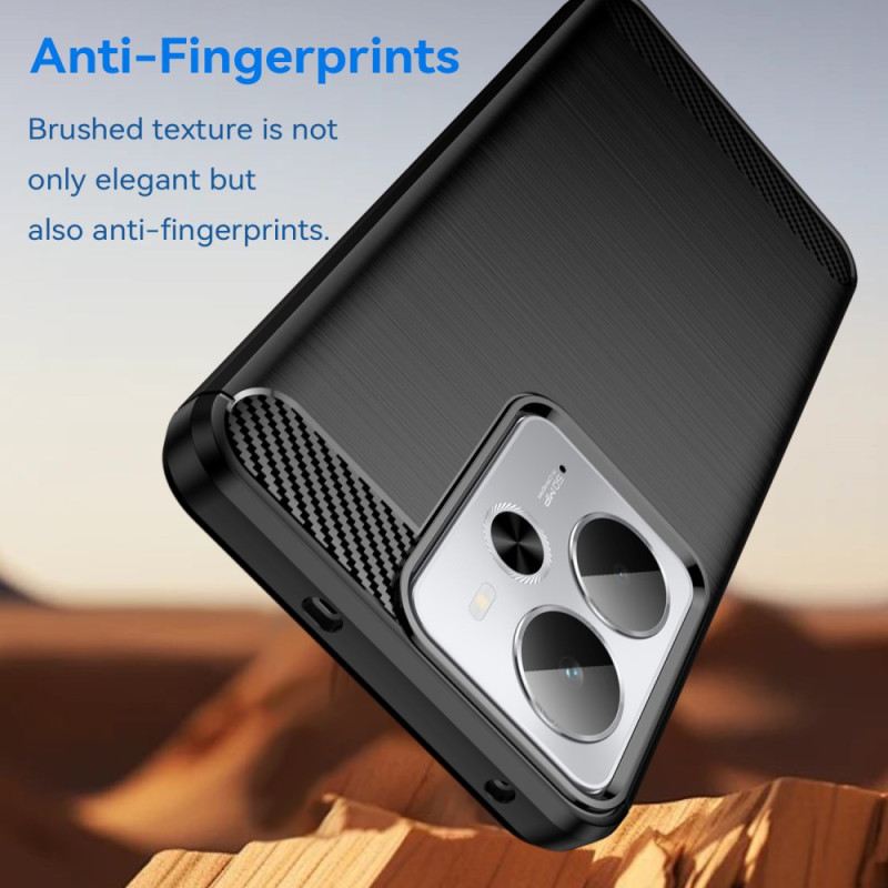 Tok Realme 14t 5g Szálcsiszolt Szénszálas