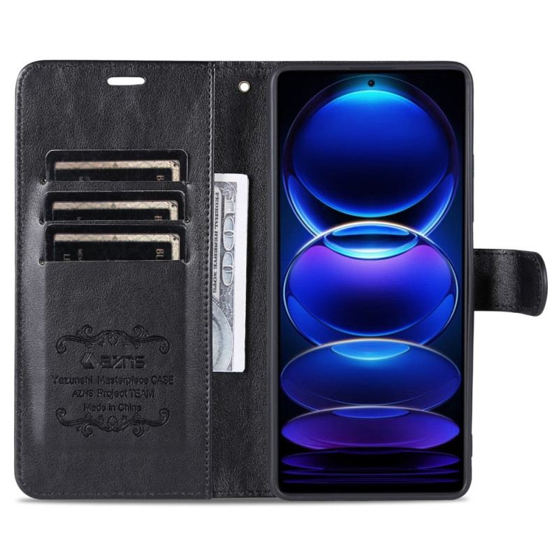 Fliptok Poco X5 Pro 5G Azns Bőrhatás