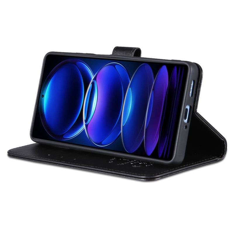 Fliptok Poco X5 Pro 5G Azns Bőrhatás