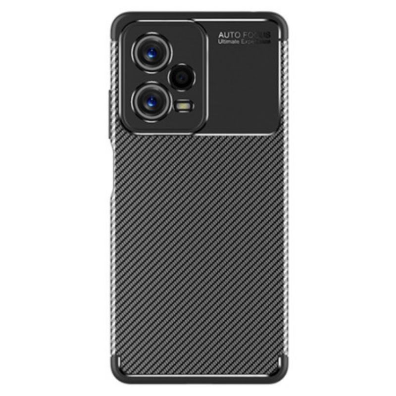 Tok Poco X5 Pro 5G Rugalmas Szénszálas Textúra