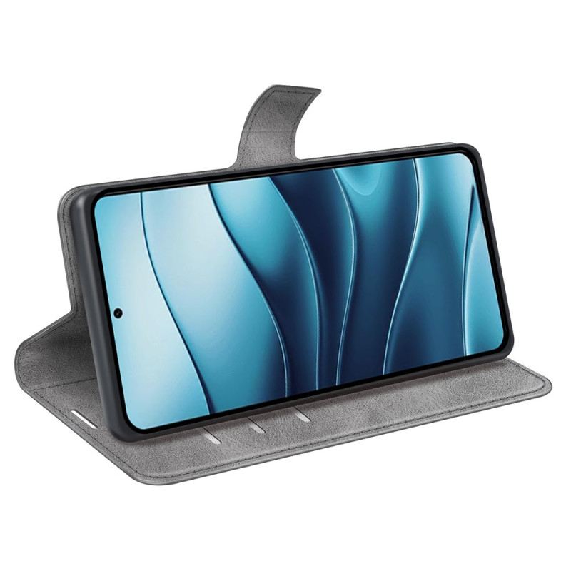 Bőrtok Xiaomi Redmi Note 14 5g Bőr Stílus