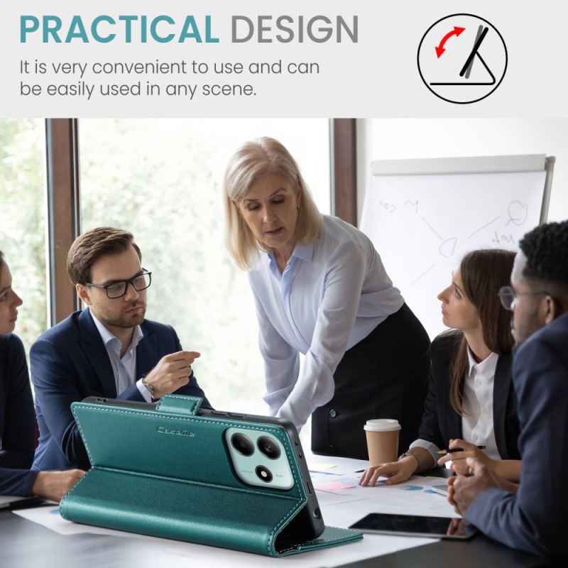 Bőrtok Xiaomi Redmi Note 14 5g Caseme