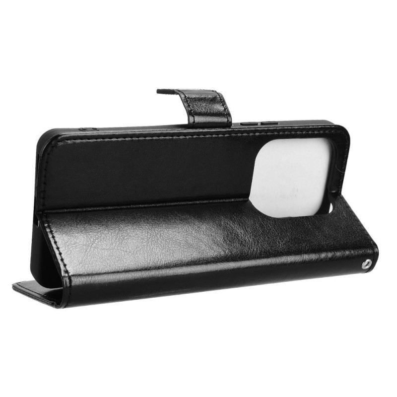 Bőrtok Xiaomi Redmi Note 14 5g Feltűnő Műbőr