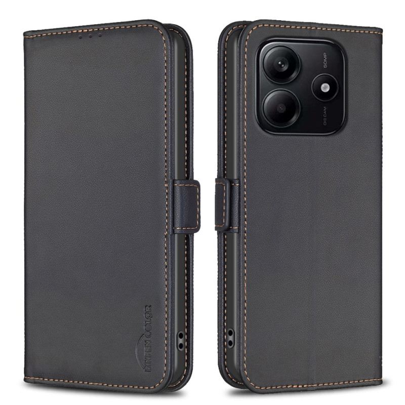 Bőrtok Xiaomi Redmi Note 14 5g Klasszikus Binfen Color