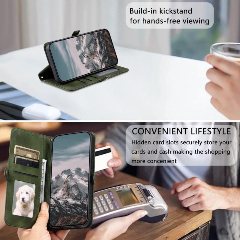 Bőrtok Xiaomi Redmi Note 14 5g Mandala Pénztárca