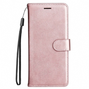 Bőrtok Xiaomi Redmi Note 14 5g Műbőr Pánttal