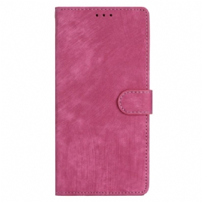 Bőrtok Xiaomi Redmi Note 14 5g Velúrhatású Pánttal